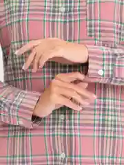 Пастельно-коралловый рубашка женская