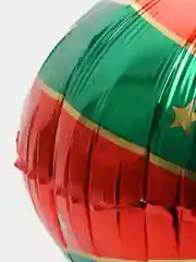 Лесной зеленый воздушные фольгированные шары "Новый год", "Елка", "Дед Мороз", "Снежинка",