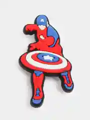 Бирюзовый джиббитсы Марвел (Marvel)/ Джибитсы/ Супергерои / украшение для обуви и браслета