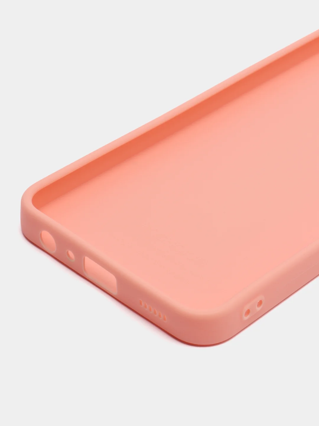 Розовый чехол-накладка для Samsung A13, A33, A24, A34, A54, A53, A05s цветной силикон