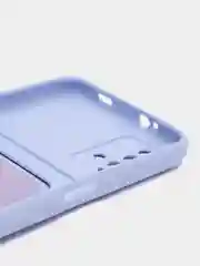 Лавандовый чехол силиконовый для Xiaomi Redmi 9T (Редми 9Т), с защитой камеры