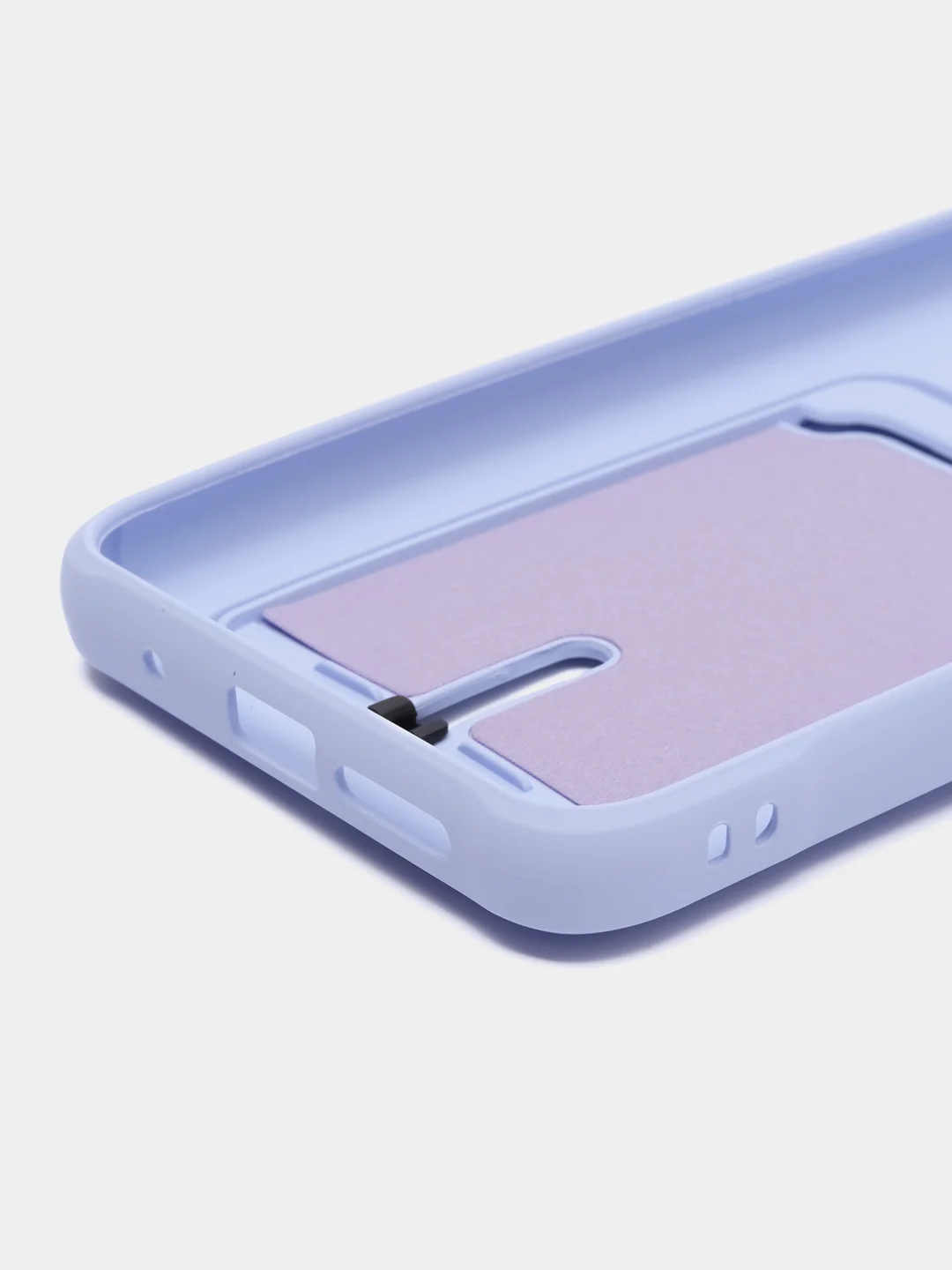 Лавандовый чехол силиконовый для Xiaomi Redmi 9T (Редми 9Т), с защитой камеры