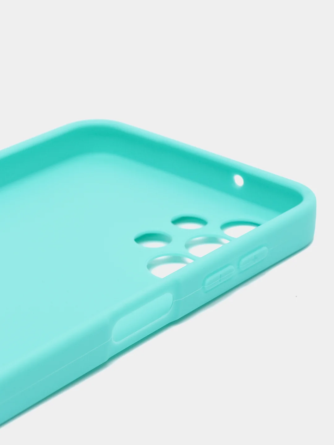 Мятный чехол силиконовый на Samsung Galaxy A13, Самсунг Галакси А13 4G, матовый