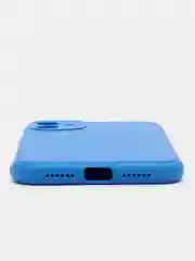 Синий чехол для iPhone 15, 11, 12, 13, 15 Pro, 13 Pro Max, 14, 14 Pro, 14 Pro Max, накладка