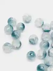 Синий бусины из стекла 8 мм,10 мм