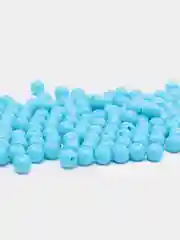 Голубой акриловые бусины для создания украшений, 6 мм, 8 мм