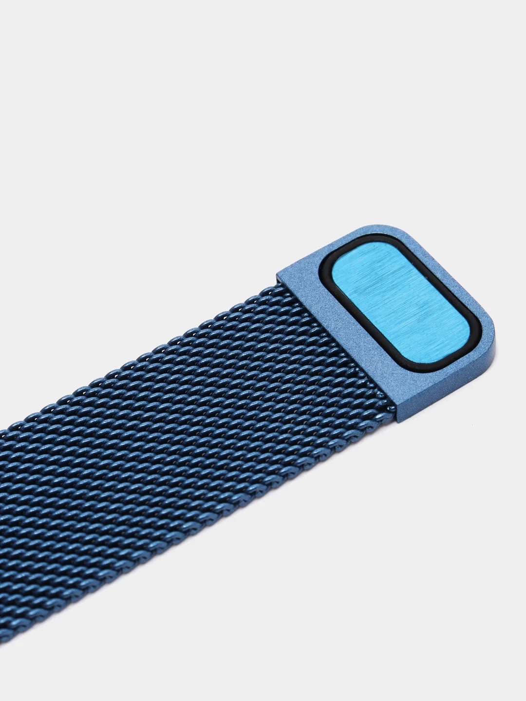 Синий металлический ремешок 20 мм для часов Xiaomi AMAZFIT Galaxy Watch, HUAWEI, Миланская петля
