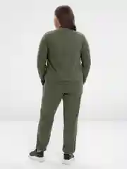 Хаки костюм женский, большие размеры