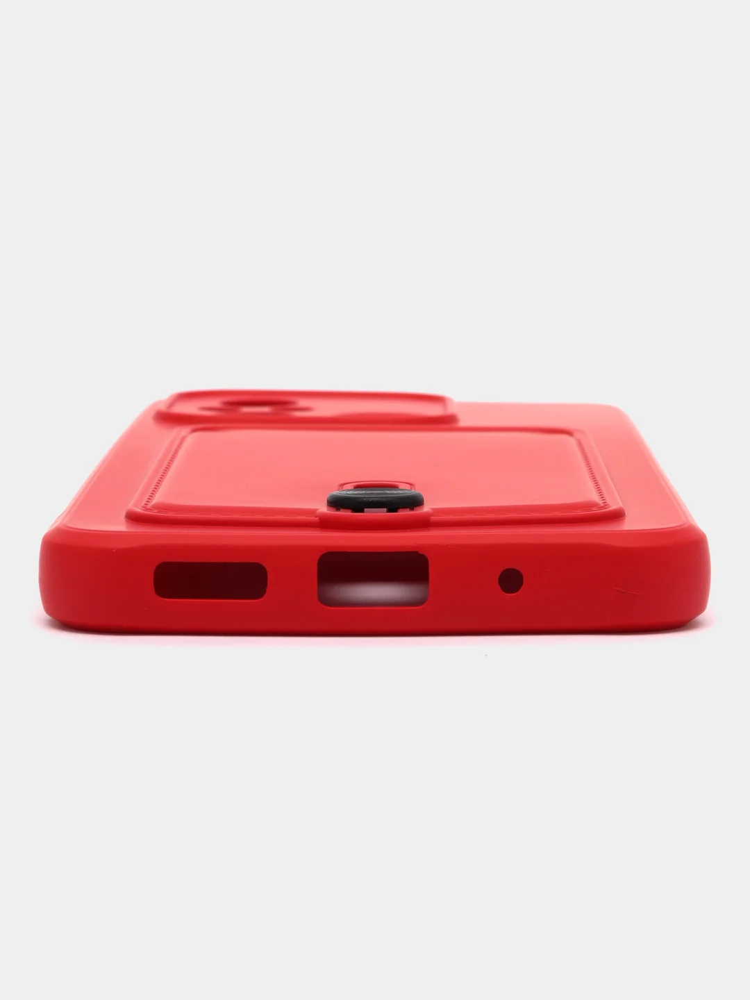 Вишнёвый силиконовый чехол для Xiaomi Redmi 12C (Сяоми Редми 12С), прозрачный