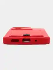 Вишнёвый силиконовый чехол для Xiaomi Redmi 12C (Сяоми Редми 12С), прозрачный