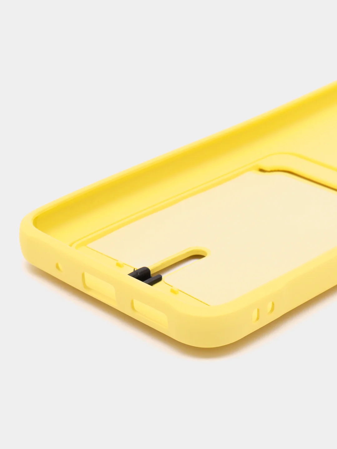 Желтый силиконовый чехол для Xiaomi Redmi 12C (Сяоми Редми 12С), прозрачный