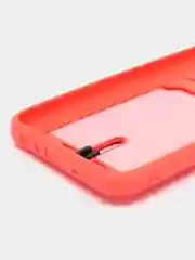 Коралловый силиконовый чехол для Xiaomi Redmi Note 8T (Сяоми Редми Нот 8Т), с карманом для карт