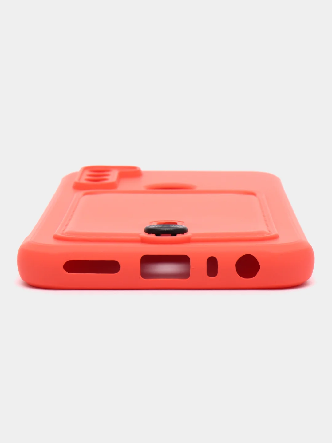 Коралловый силиконовый чехол для Xiaomi Redmi Note 8T (Сяоми Редми Нот 8Т), с карманом для карт