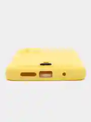 Желтый чехол силиконовый для Xiaomi Redmi 9T (Редми 9Т), с защитой камеры
