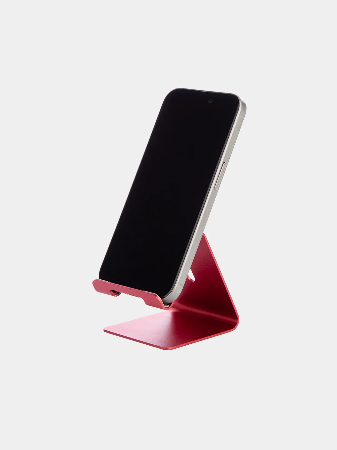 Розовый подставка для смартфона ROSCO металлическая универсальная с силиконовыми ножками на стол