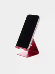 Розовый подставка для смартфона ROSCO металлическая универсальная с силиконовыми ножками на стол