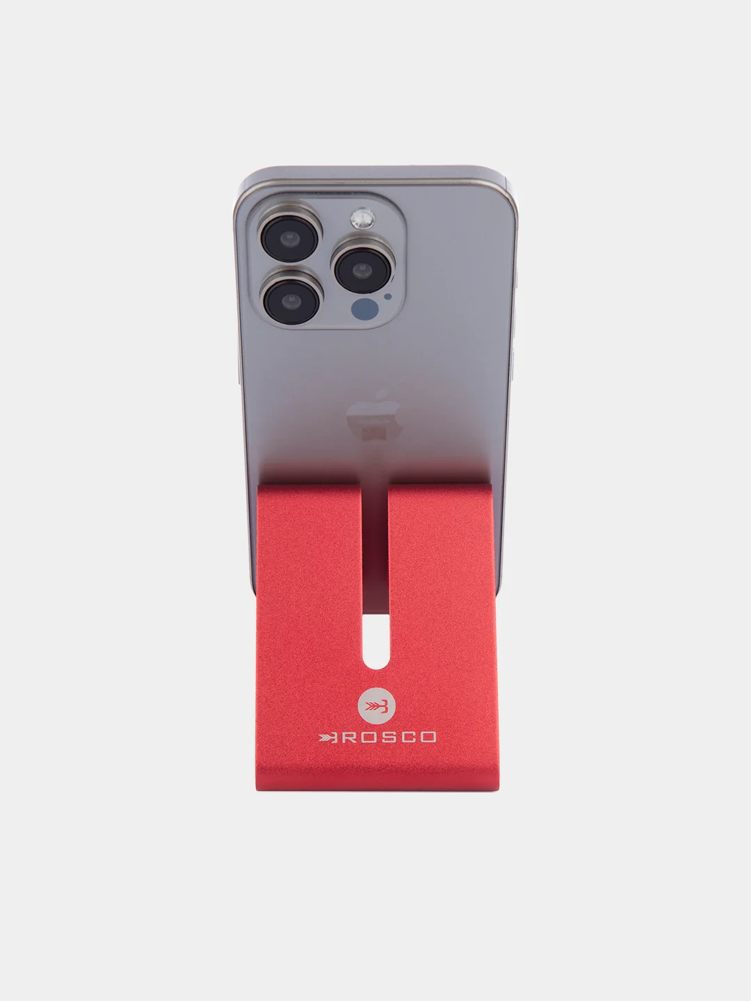 Розовый подставка для смартфона ROSCO металлическая универсальная с силиконовыми ножками на стол