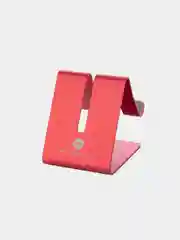 Розовый подставка для смартфона ROSCO металлическая универсальная с силиконовыми ножками на стол