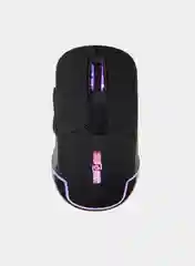 Черный мышь игровая компьютерная Oklick 965G RACER, с подсветкой проводная USB