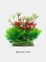 Золотистый хаки растение искусственное декоративное "Цветы", декорации для аквариума, 61 вид