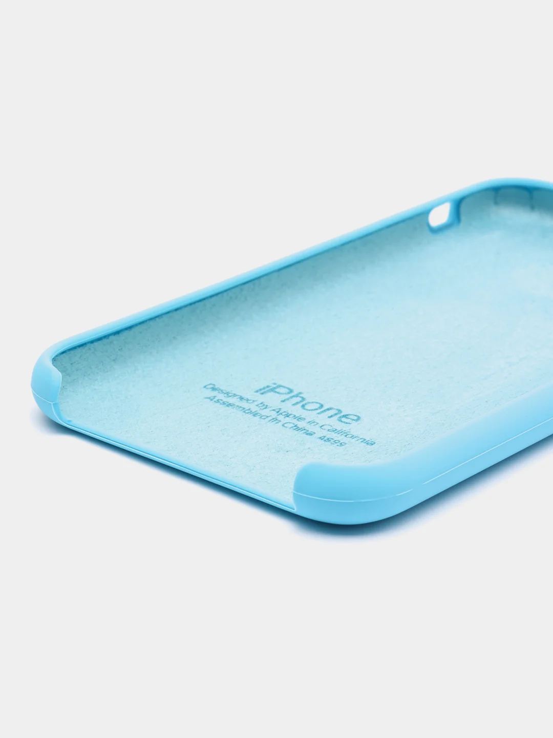 Морской чехол Silicone Case для iPhone 11, с открытым низом