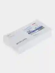 Конверт почтовый (набор 100шт) E65 110х220 мм, поле Кому-куда, без окна, силиконовая лента