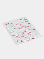 3D наклейки для ногтей, светящиеся в темноте