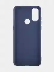 Темно-синий чехол для TCL 20Y и TCL 20E, матовый, BROSCORP, силиконовый, тонкий, с защитой камер