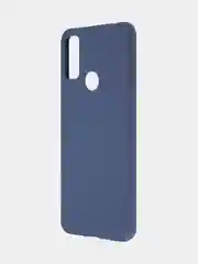 Темно-синий чехол для TCL 20Y и TCL 20E, матовый, BROSCORP, силиконовый, тонкий, с защитой камер