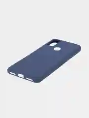 Темно-синий чехол для TCL 20Y и TCL 20E, матовый, BROSCORP, силиконовый, тонкий, с защитой камер