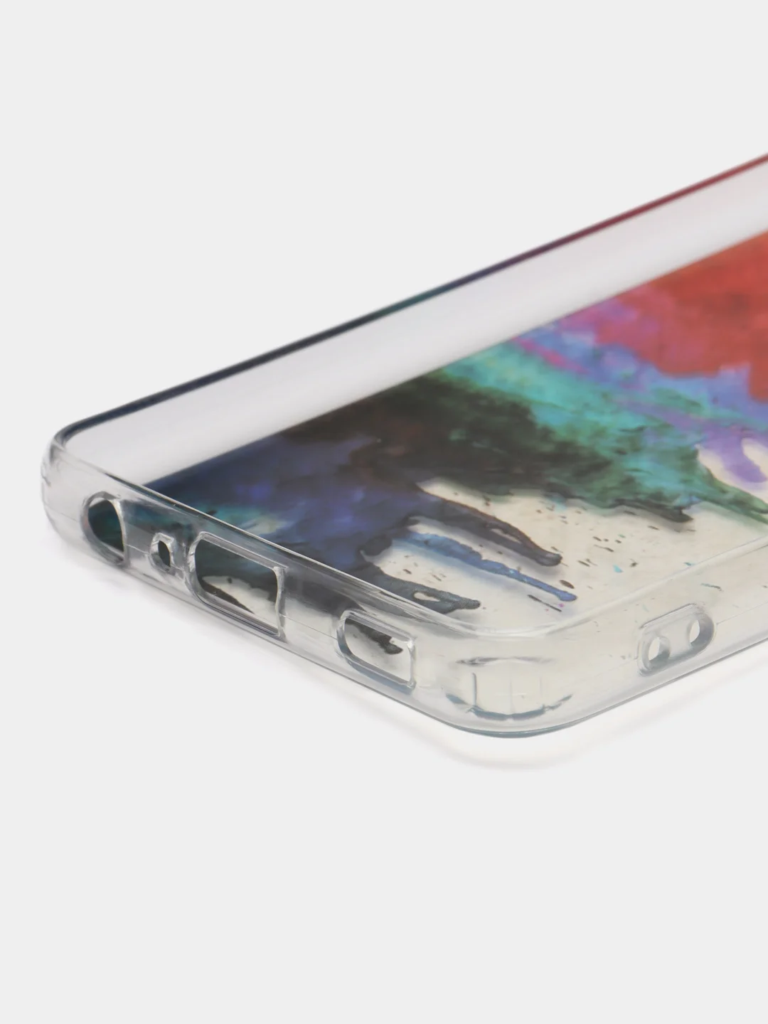 Желтый чехол Samsung Galaxy A32, Самсунг Галакси А32 твердый, прозрачный, с рисунком