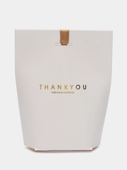 Подарочная  коробка "Thank you" с лентой
