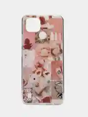 Конфетный силиконовый чехол Realme C21, с рисунком