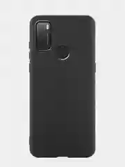 Черный чехол для TCL 20Y и TCL 20E, матовый, BROSCORP, силиконовый, тонкий, с защитой камер