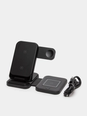 Беспроводная зарядка 3 в 1, для iPhone, iWatch, AirPods, Android