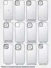 Золотой защитная пленка на iPhone 11/12/12Pro/13Pro/13 Pro Max/14Pro,15 под карбон на заднюю часть