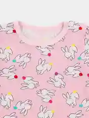 Розовый детская футболка