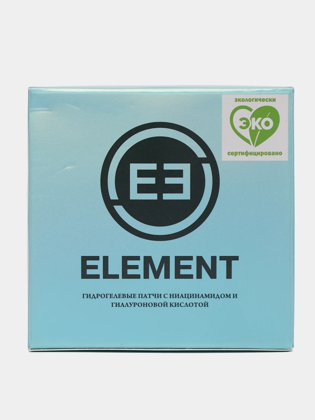 Голубой гидрогелевые патчи для глаз Element, 60 шт