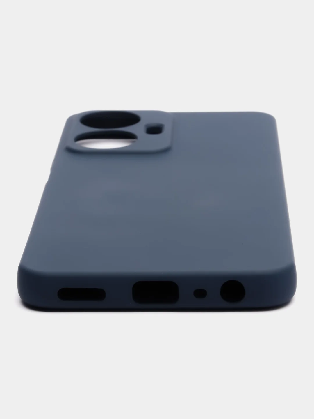 Синий меланж чехол для Realme C53, C51, realme note 50, C30, C31, C33, C35, C55, C12