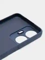 Синий меланж чехол для Realme C53, C51, realme note 50, C30, C31, C33, C35, C55, C12