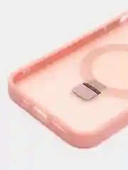 Розовый чехол для iPhone 16 Pro, 16, 16 Pro Max, 14, 13, 15, 15 Pro Max, 11, 14 Pro Max, Magsafe