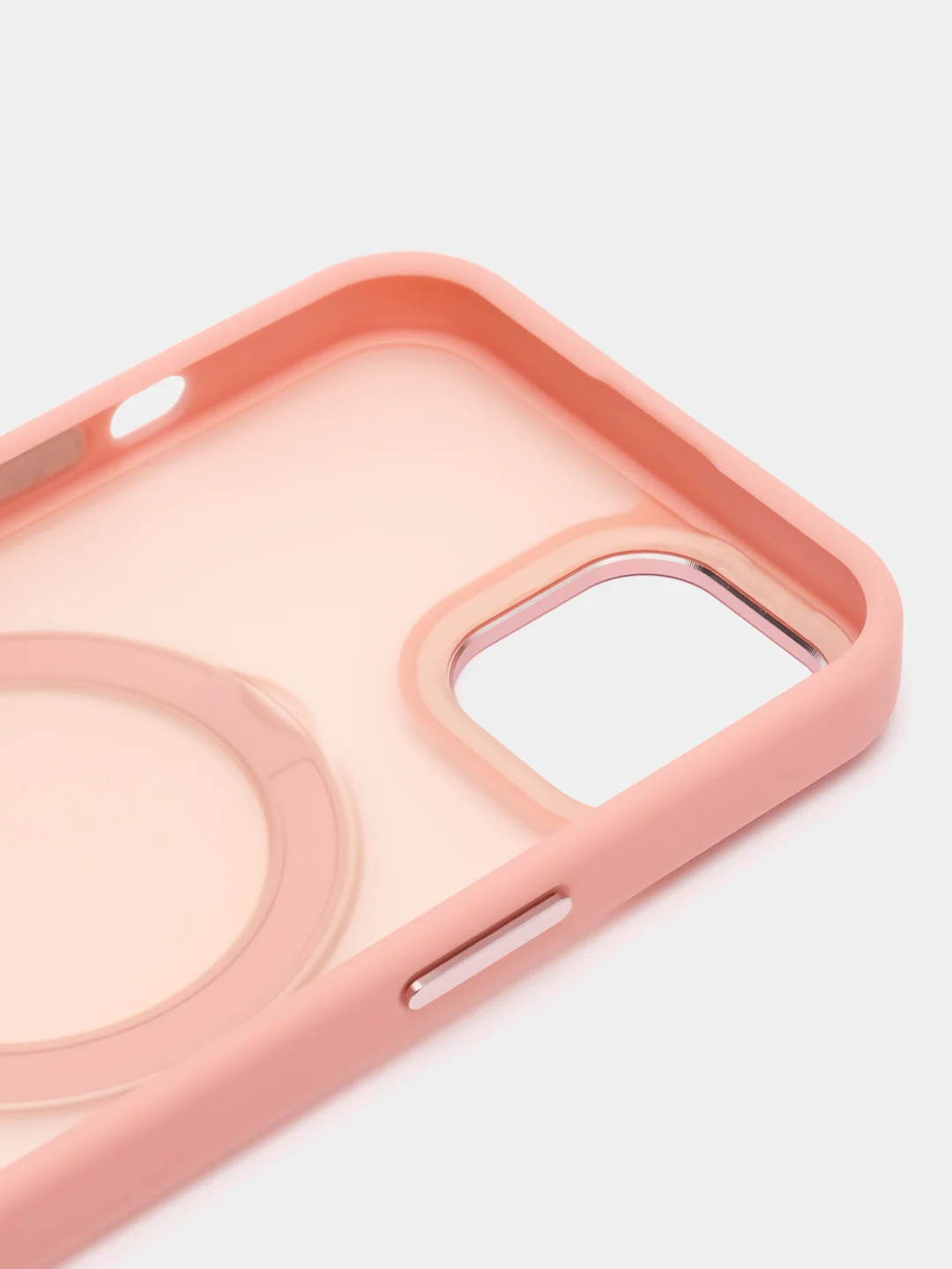 Розовый чехол для iPhone 16 Pro, 16, 16 Pro Max, 14, 13, 15, 15 Pro Max, 11, 14 Pro Max, Magsafe