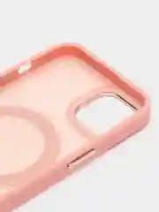 Розовый чехол для iPhone 16 Pro, 16, 16 Pro Max, 14, 13, 15, 15 Pro Max, 11, 14 Pro Max, Magsafe