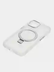 Серебряный чехол для iPhone 16 Pro, 16, 16 Pro Max, 14, 13, 15, 15 Pro Max, 11, 14 Pro Max, Magsafe