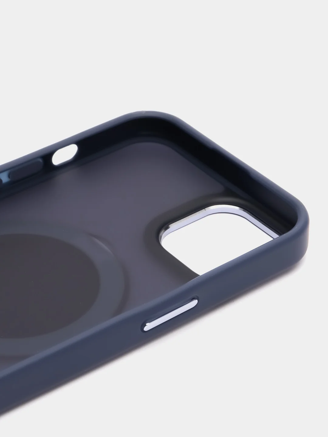 Темно-синий чехол для iPhone 16 Pro, 16, 16 Pro Max, 14, 13, 15, 15 Pro Max, 11, 14 Pro Max, Magsafe
