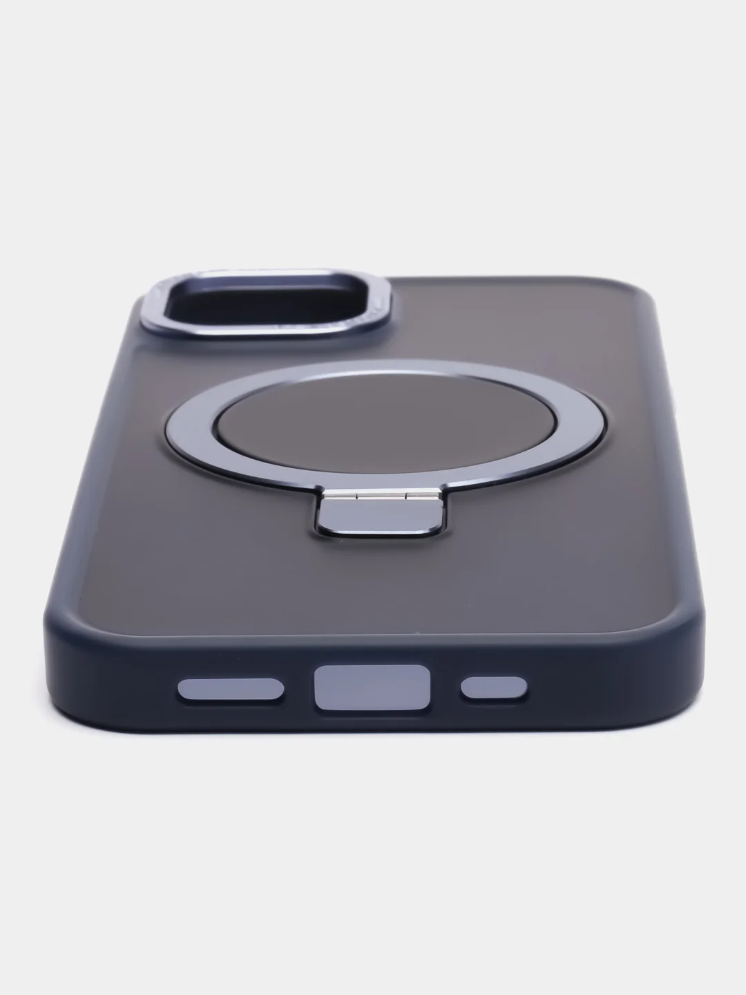 Темно-синий чехол для iPhone 16 Pro, 16, 16 Pro Max, 14, 13, 15, 15 Pro Max, 11, 14 Pro Max, Magsafe