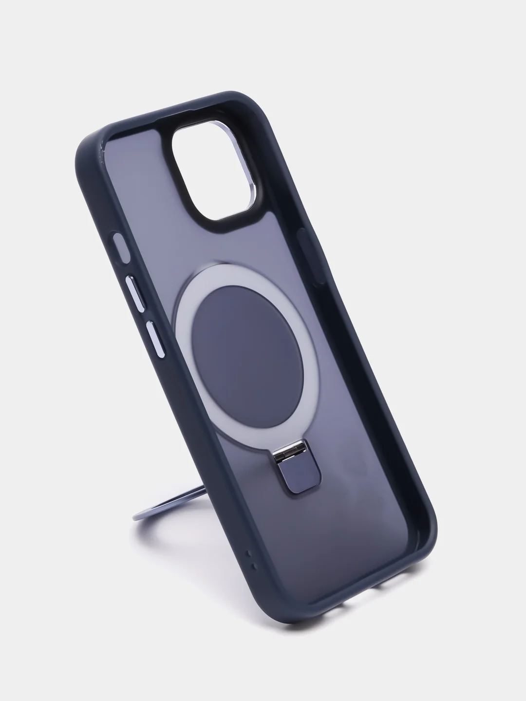 Темно-синий чехол для iPhone 16 Pro, 16, 16 Pro Max, 14, 13, 15, 15 Pro Max, 11, 14 Pro Max, Magsafe