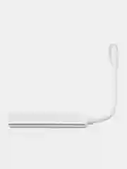 Серебряный type-c хаб, USB разветвитель 3 порта + 1 Type-С порт