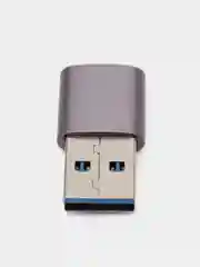 Серебряный usb разветвитель 3 порта + 1 Type-с порт