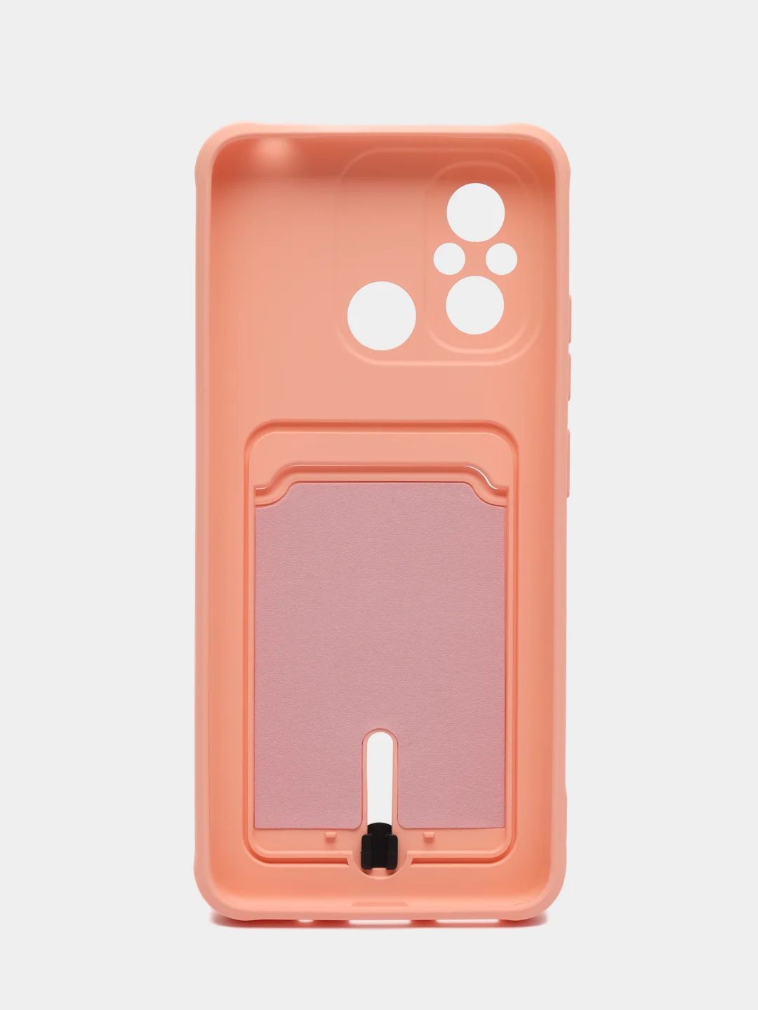 Пудровый силиконовый чехол для Xiaomi Redmi 12C (Сяоми Редми 12С), прозрачный